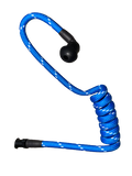 Tubeez Ranger Blue Stylish Surveillance Acoustical Tubes for Walkie Talkies used in video, film and live event production.