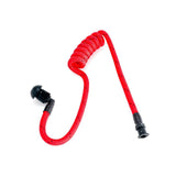 Tubeez Ranger Red Stylish Surveillance Acoustical Tubes for Walkie Talkies used in video, film and live event production.