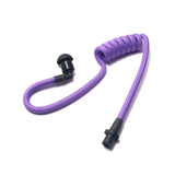 Tubeez Royal Purple Stylish Surveillance Acoustical Tubes for Walkie Talkies used in video, film and live event production.