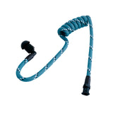 Tubeez Totally Teal Stylish Surveillance Acoustical Tubes for Walkie Talkies used in video, film and live event production.