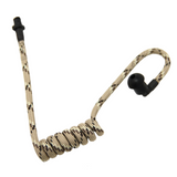 Tubeez Desert Camo Stylish Surveillance Acoustical Tubes for Walkie Talkies used in video, film and live event production - Dependable Expendables