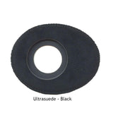 BlueStar Oval Large Ultrsuede Black Eyecushion - #6012 - Dependable Expendables