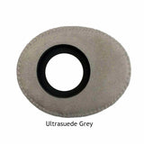 BlueStar Oval Large Ultrasuede Grey Eyecushion - #6012 - Dependable Expendables