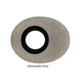 Ultrasuede BlueStar Grey Oval Small Eyecushion - #6011 - Dependable Expendables