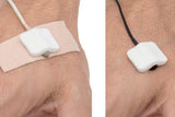 Safe for skin Viviana Pads Soft Foam Mounts for Lavalier Microphones in white