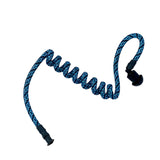 Walkie Woogies acoustical tube walkie talkie accessory in Kavorka Blue used in video, film and live event production.
