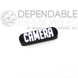 Camera Headset Tagz Surveillance Nameplate - Dependable Expendables