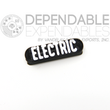 Electric Headset Tagz Surveillance Nameplate - Dependable Expendables