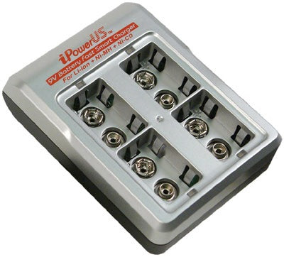 iPower FC-9VX44 Fast 9V 4-Bay Smart Charger - Dependable Expendables
