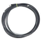 Twenty five foot 50ohm black BNC cable made with Belden RG58 cable and GEM30517 connectors