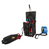 SetWear Tool Pouch with Gloves and Gloves Clip - Dependable Expendables