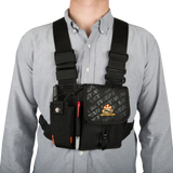 SetWear Two-way Radio Walkie Chest Pack - Dependable Expendables
