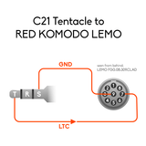 Tentacle Sync C21 Tentacle to Red 9-pin cable