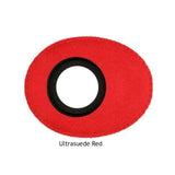 Ultrasuede BlueStar Red Oval Small Eyecushion - #6011 - Dependable Expendables