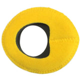 BlueStar Yellow Zacuto Fleece Oval Large Eyecushion - #4010F4 - Dependable Expendables